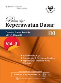 Image of Buku ajar keperawatan dasar vol. 3