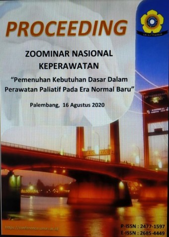 Proceeding: Zoominar Nasional Keperawatan: Pemenuhan kebutuhan dasar dalam perawatan paliatif pada era normal baru