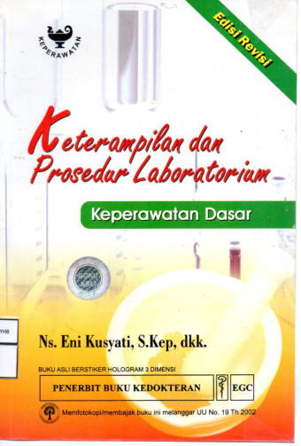 Keterampilan dan prosedur laboratorium keperawatan dasar